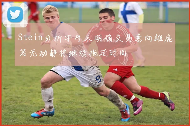 Stein分析字母未明确交易意向雄鹿若无动静将继续拖延时间